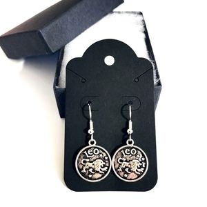 Zodiac Earrings Leo